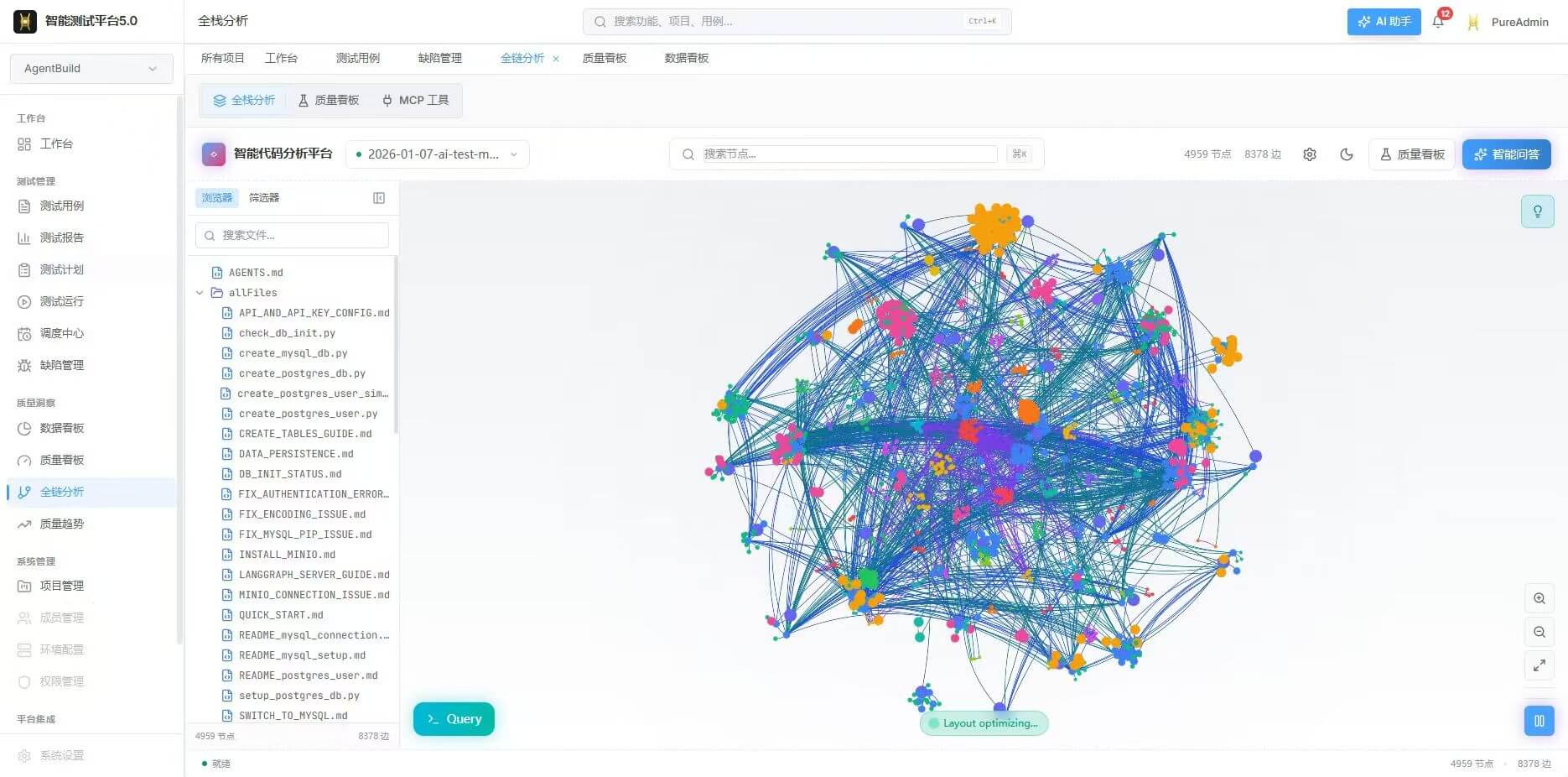 全链分析 代码知识图谱